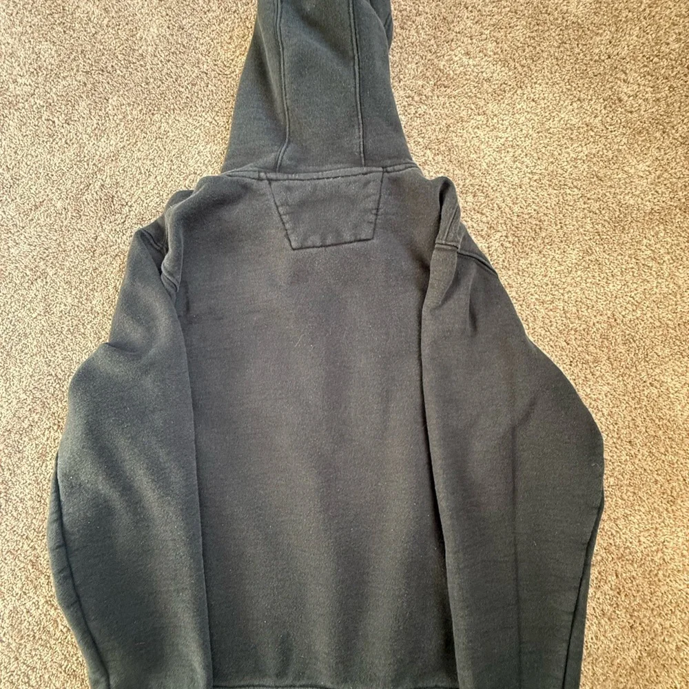 Black CAT Logo Hoodie – Men’s Medium / Unisex Workwear Pullover